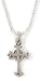 Sterling Silver Small Celtic Cross Pendant by Bob Siemon, 18