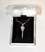 Sterling Silver Dart Necklace in Large Jewelry Box