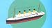 Titanic Wooden Ship Kit by Woodkrafter