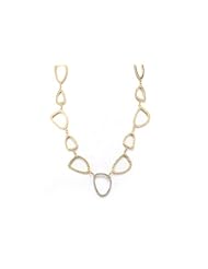 I. Reiss 14K Gold Free-Form Open Link Necklace.