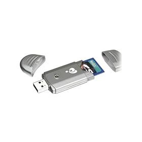 Iogear GFR202SDW6 USB 2.0 Memory Card Reader/Writer