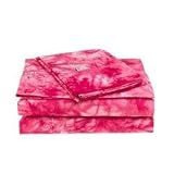 Hot Chocolate - Sheet Set Full (Pink Tie Dye)