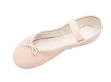 BLOCH ARISE SOFT PINK LEATHER BALLET SHOES medium & wide Fit