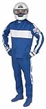 G-Force 4381XXLBU GF 105 Blue XX-Large Single Layer Racing Jacket
