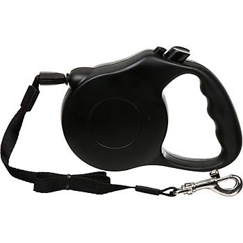 PETCO Retractable Black Cord Leash for Dogs