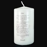 Godparent Candle. Can be personalised with up to 20 characters/letters
