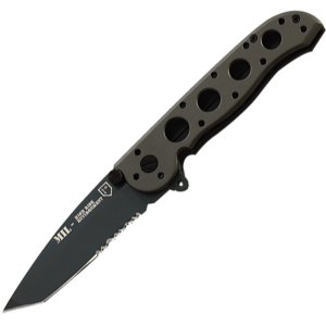 Columbia River Knife and Tool's M16-14ZSF Zytel Desert Special Forces Big Dog Tanto-Style Blade with Combo Edge