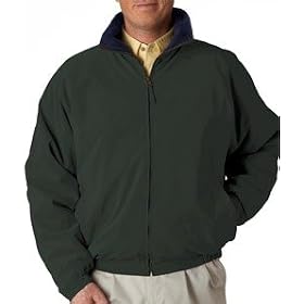 UltraClub - Adult Ultra-Soft Microfiber Fleece-Lined Jacket (8952) by UltraClub
