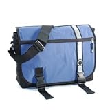 ComfortGear Retro Stripe Diaper Bag Messenger in Blue