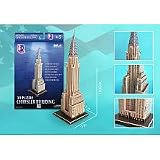 Chrysler Building, 70 Piece 3D Jigsaw Puzzle Made by 3D-Puzzle