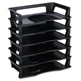 Rubbermaid Regeneration Plastic Letter Tray 6 Pack (86028)