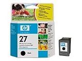 Hp Hewlett Packard Ink Inkjet Black Print Printer Fax Printer Copier Cartridge No. 27 C8727A