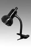 Clip-On Desk Lamp- Black