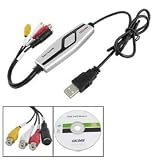 USB to RCA S-video DVD DVR VHS Capture Grabber Device