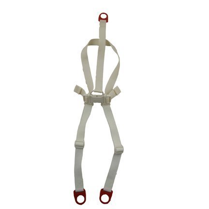 Fisher Price Rainforest High Chair Replacement Harness Seat Belt Restraint Cream Color