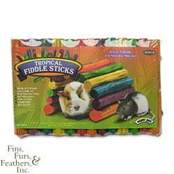 Super Pet Tropical Fiddle Sticks for Small Pets (Medium, 12 Inch L x 7 Inch W)