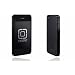 Incipio iPhone 4/4S feather Ultralight Hard Shell Case - 1 Pack - Carrying Case - Retail Packaging - Pearl Metallic Black