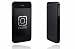 Incipio iPhone 4/4S feather Ultralight Hard Shell Case - 1 Pack - Carrying Case - Retail Packaging - Pearl Metallic Black