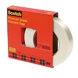 Filament Tape, Super Tensile, 380 lbs Strength, 2 Width, 60 Yards/Roll MMM898148MM