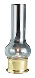 Weems & Plath Companion Lamp with Chimney and Fuel Cell (Brass)
