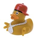 Rubber Duckie - Rapper Duck (Size: 4" x 3")