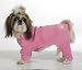Long John Thermal Dog Pajamas, Large Pink