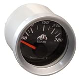 Bully Dog 30303 Black Dial Transmission Temperature Gauge