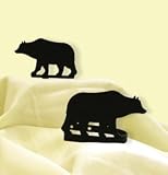 Review VIW  / Log Cabin Bear Tie Back Curtain Brackets