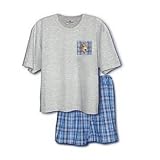 Ladies' Flannel Boxer Short PJ's Greyhound Fawn