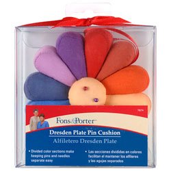  Fons and Porter Dresden Plate Novelty Pin Cushion