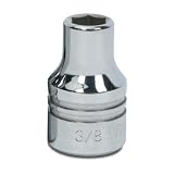 WILLIAMS 3/8" DR STD SOCKET 6-PT (BM-619) 3/8"ドライブ ショートソケット 6角 19mm JHWBM-619