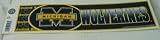 NCAA Michigan Bumper Sticker