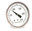 Industrial Grade 1NFX5 Thermometer, Dial Size 2 In, -20 to 120 F
