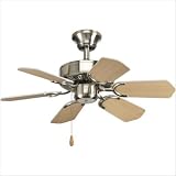 Progress Lighting Air Pro Ceiling Fan P2529-09 Brushed Nickel