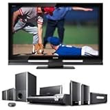Sony Bravia Z-Series KDL-46Z4100/B 46-Inch 1080p 120Hz LCD HDTV, Black PLUS Sony Bravia Home Theater