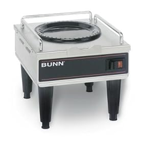 Bunn RWS 1 Warmer Stand, Satin Nickel Legs 