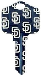 San Diego Padres Kwikset KW1 House Key