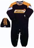 Golden State Warriors Romper with Knit Hat