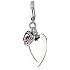 ELLE Jewelry Charms Open Heart 