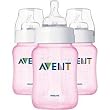 Philips AVENT 9 Ounce BPA Free Bottles - Pink Philips AVENT 9 Ounce BPA Free Bottles - Pink