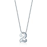 Alex Woo Little Numbers Sterling Silver Number