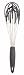 Chef'n WSK-534BK Kitchzen Balloon Silicone Whisk, Black
