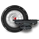KICKER CVT124 12" COMP-VT SHALLOW 4 0HM WOOFER