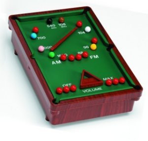 Childrens Toyshop  Electronics : Snooker Table AM / FM Radio