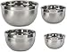 Cuisinart 4 Piece Stainless Steel Mixing Bowl Set