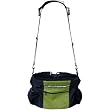 Praktischer 2in1 Fahrradkorb/Tasche, Nylon, Gr. 38x28x27cm 503083
