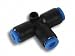 Vibrant 2677 6mm Union Tee One-Touch Fitting