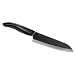 Kyocera Revolution Series 6-1/4 Inch Chef's Knife, Black Blade