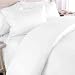 400 Thread Count Luxurious White Double Duvet Cover & Pillowcase