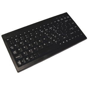 Adesso Black Mini PS/2 Keyboard  ( ACK-595PB )